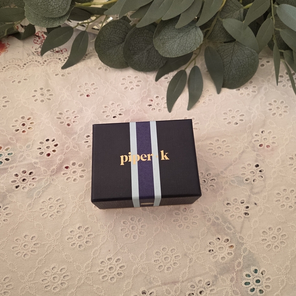 Piper K Gold and Silver Hoop Earrings Set - Picture 3 of 4